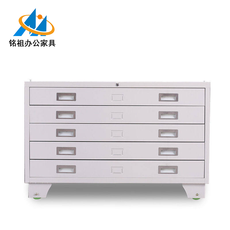 1號(hào)5抽（帶輪）底圖柜