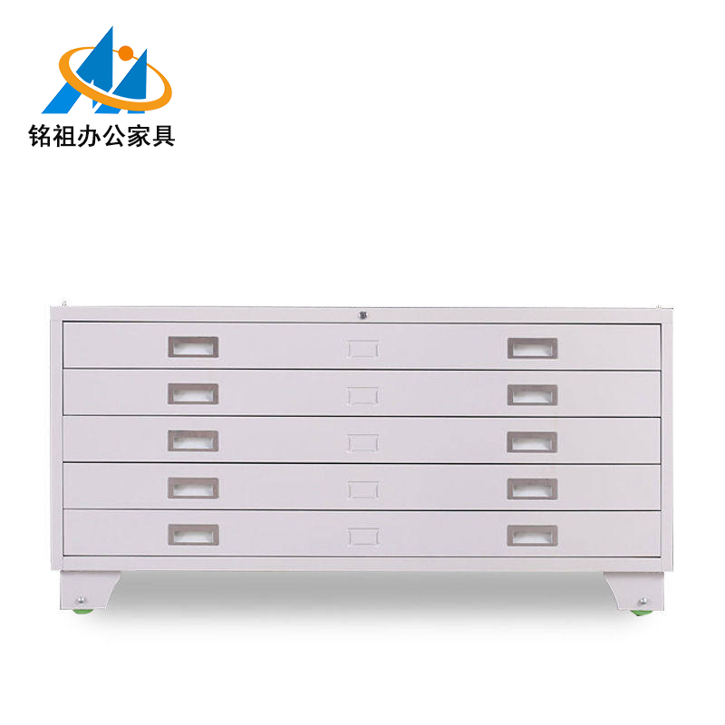 0號(hào)5抽（帶輪）底圖柜